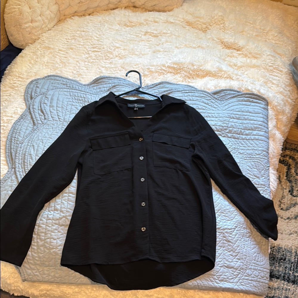 Fred David Classic Black Shirt